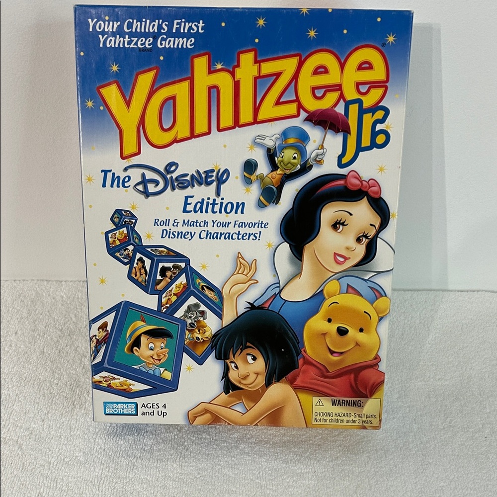 2004 Disney Edition Yahtzee Jr. Game - Used Complete